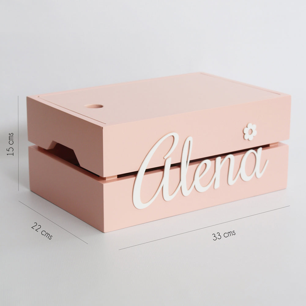 Personalized Name Box - Pink – The Tiny Trove